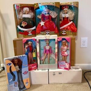 Assorted Dolls- some Barbies, some generic, 1994-2002